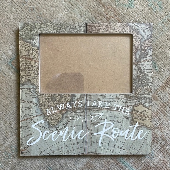 4x6 ‘Take the Scenic Route’ travel inspired picture frame - Picture 2 of 9